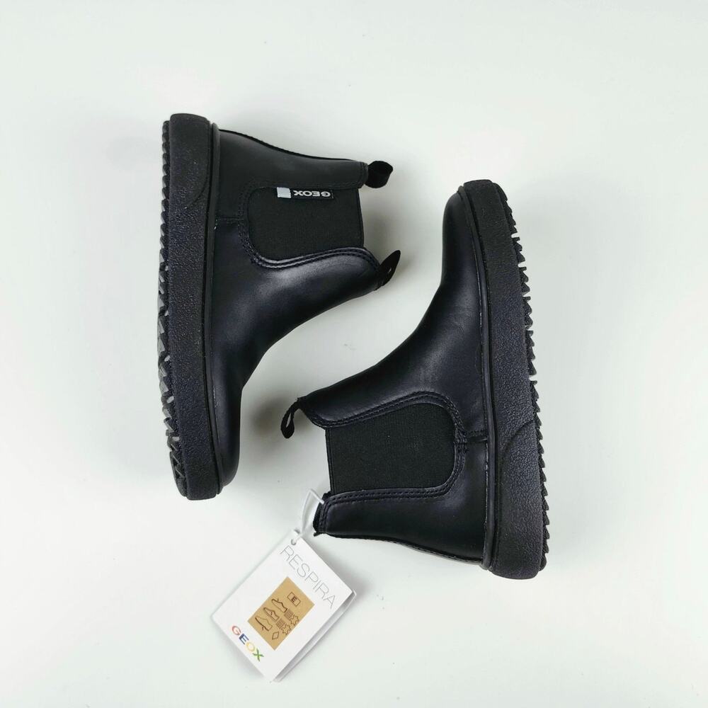 Geox Theleven Boy Black Boots - Picture 6 of 10